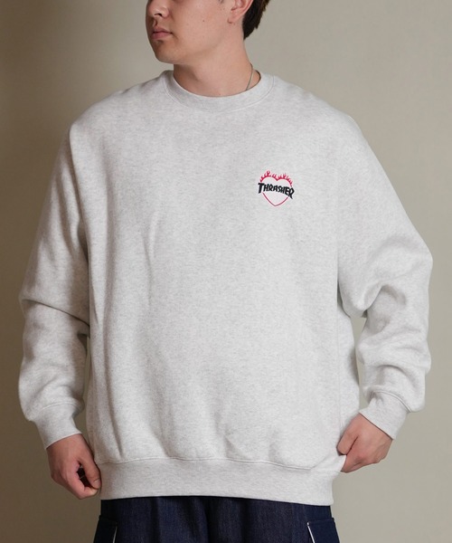 セール】THRASHER/スラッシャー トレーナー スウェット クルーネック
