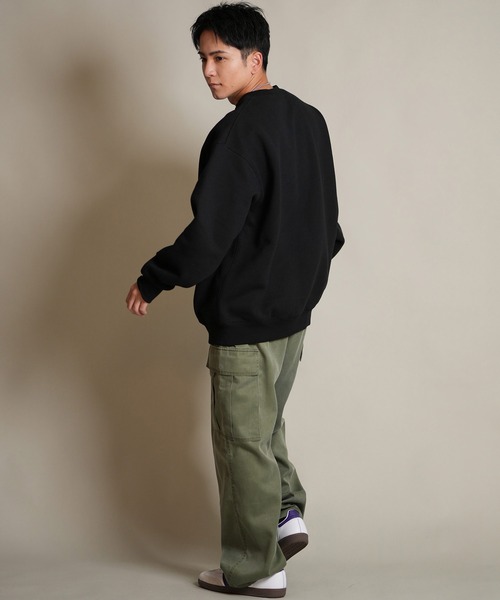 THRASHER(スラッシャー)の「THRASHER/スラッシャー トレーナー スウェット クルーネック ロゴ 裏起毛 254TH1TR064(スウェット・メンズ・ホワイト/ベージュ/ブラック・L/M/XL)」の14枚目の写真