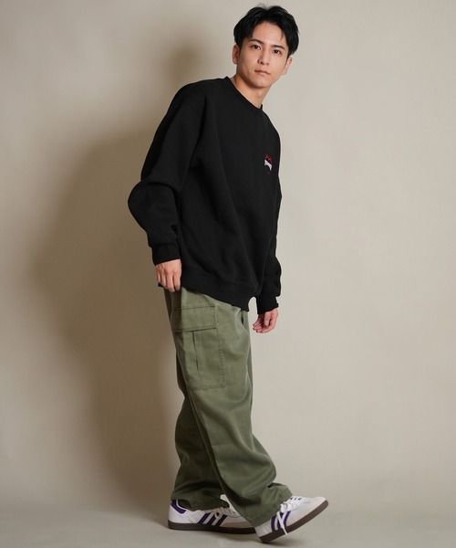 THRASHER(スラッシャー)の「THRASHER/スラッシャー トレーナー スウェット クルーネック ロゴ 裏起毛 254TH1TR064(スウェット・メンズ・ホワイト/ベージュ/ブラック・L/M/XL)」の15枚目の写真