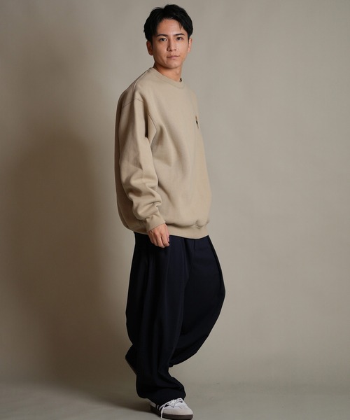 THRASHER(スラッシャー)の「THRASHER/スラッシャー トレーナー スウェット クルーネック ロゴ 裏起毛 254TH1TR064(スウェット・メンズ・ホワイト/ベージュ/ブラック・L/M/XL)」の21枚目の写真