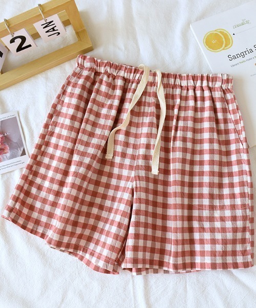 REBALANCE(リバランス)の「レディース綿 ルームハーフパンツ(その他パンツ・レディース・E/D/G/B/C/A/F・SMALL/LARGE/MEDIUM)」の4枚目の写真