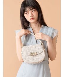 LILY BROWN | [L.B CANDY STOCK]ビジューラウンド2wayミニバッグ(ハンドバッグ)