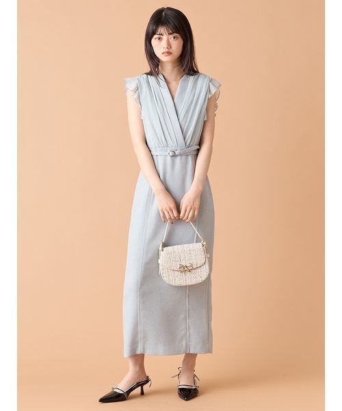 LILY BROWN（リリーブラウン）の「[L.B CANDY STOCK]ビジューラウンド2wayミニバッグ（ハンドバッグ・レディース・アイボリー/ブラック/ドット・F）」の17枚目の写真
