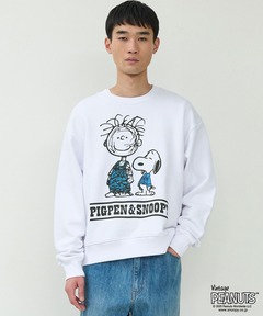 PEANUTS PIGPEN & SNOOPY スウェット