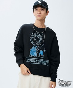 PEANUTS PIGPEN & SNOOPY スウェット