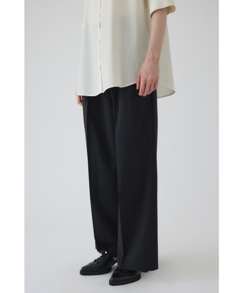 RIM.ARK（リムアーク）の「Move belt light PT ムーブベルトライトパンツ（スラックス・レディース・グレー/ブラック・38/36）」の7枚目の写真