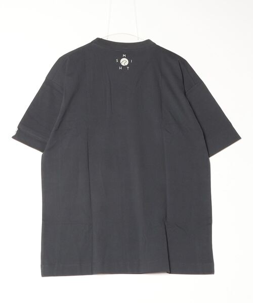 Sunny Smith(サニースミス)の「へビーオンス Cool Smith ワッペン 半袖Tシャツ(Tシャツ/カットソー・メンズ・チャコール/オフホワイト/ネイビー・LARGE/MEDIUM)」の16枚目の写真