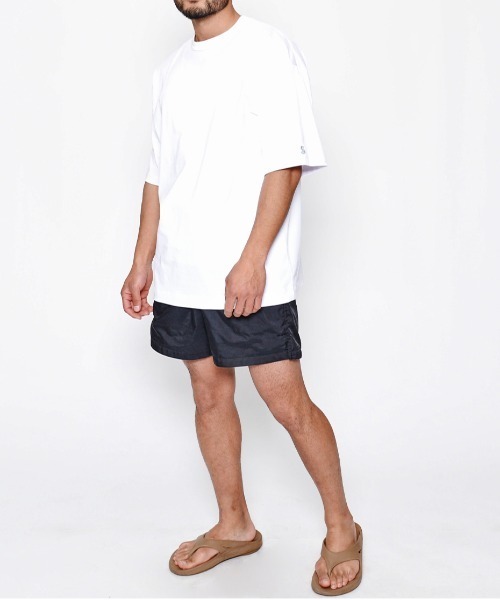Sunny Smith(サニースミス)の「へビーオンス Cool Smith ワッペン 半袖Tシャツ(Tシャツ/カットソー・メンズ・チャコール/オフホワイト/ネイビー・LARGE/MEDIUM)」の12枚目の写真