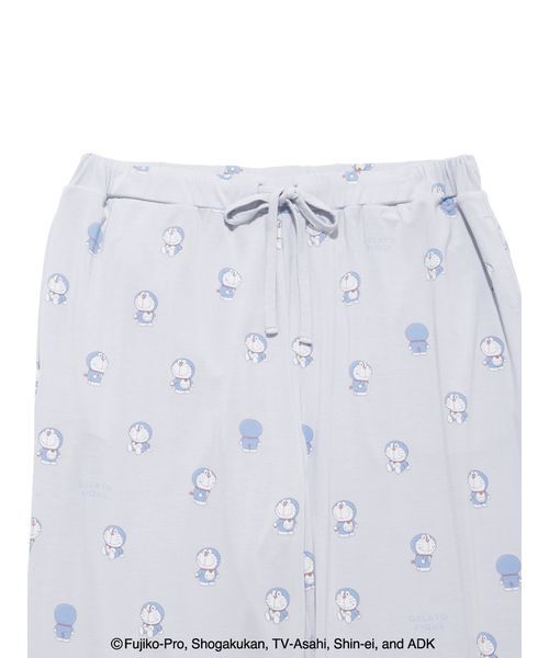 gelato pique(ジェラートピケ)の「【ドラえもん】【メンズ】総柄ロングパンツ(ルームウェア/パジャマ・メンズ・オフホワイト/ブルー・M/L)」の6枚目の写真