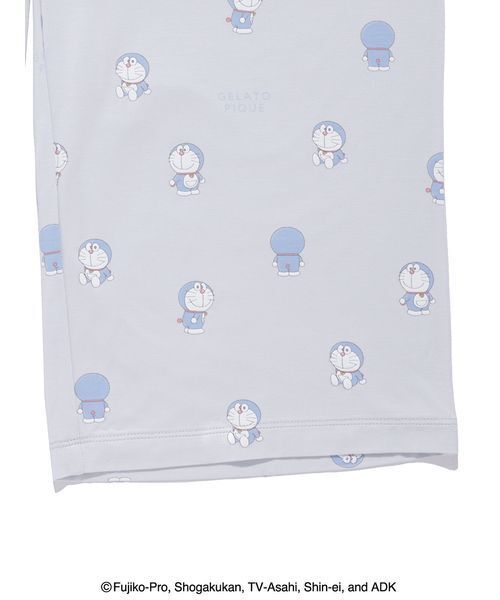 gelato pique(ジェラートピケ)の「【ドラえもん】【メンズ】総柄ロングパンツ(ルームウェア/パジャマ・メンズ・オフホワイト/ブルー・M/L)」の7枚目の写真