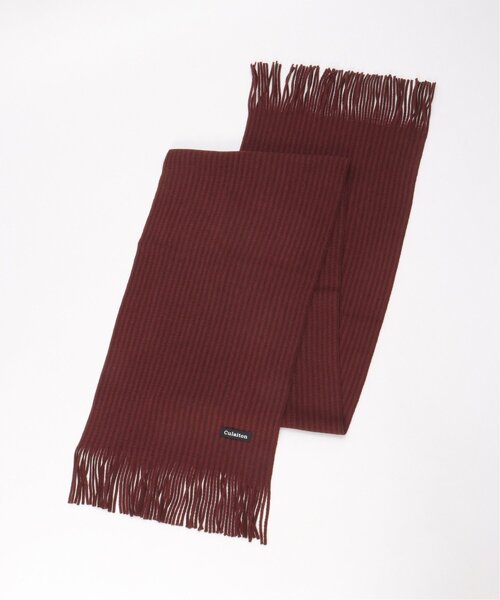 ikka(イッカ)の「【抗菌防臭】ラッセルシャドーストライプマフラー(マフラー・メンズ・ワイン/モカ/ネイビー/ブラック・FREE)」の9枚目の写真