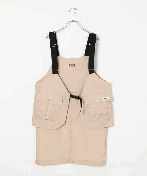 COLEMAN（コールマン）の「※【Coleman×TAKEDA BBQwith BAYFLOW】2WAYエプロンベスト（ベスト・メンズ・ブラック/ベージュ・FREE）」の18枚目の写真