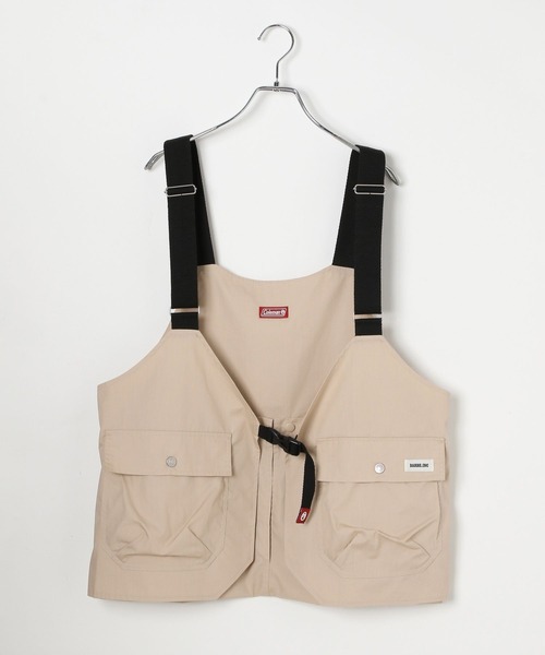 COLEMAN（コールマン）の「※【Coleman×TAKEDA BBQwith BAYFLOW】2WAYエプロンベスト（ベスト・メンズ・ブラック/ベージュ・FREE）」の7枚目の写真
