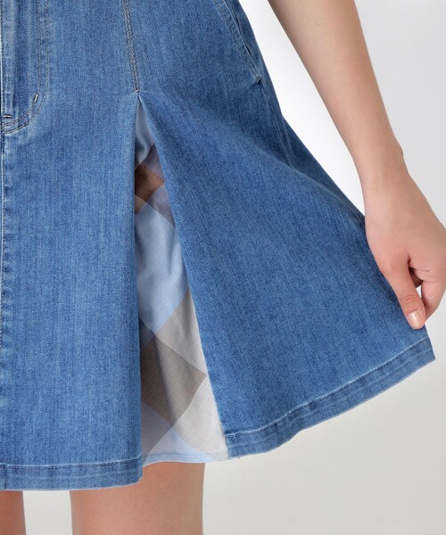 BLUE LABEL CRESTBRIDGE デニムミニスカート デニムミニスカート（デニムスカート）｜BLUE LABEL CRESTBRIDGE