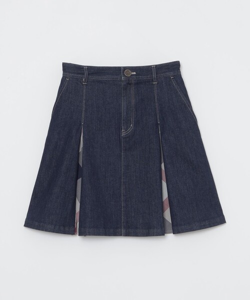 BLUE LABEL CRESTBRIDGE デニムミニスカート デニムミニスカート（スカート）｜BLUE LABEL CRESTBRIDGE(ブルー