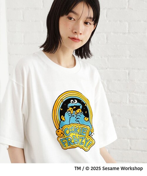 セール】セサミストリートTシャツ（Tシャツ/カットソー）｜SESAME