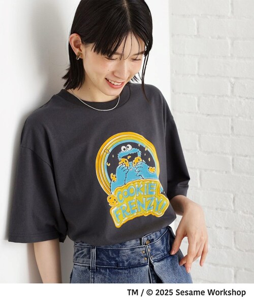セール】セサミストリートTシャツ（Tシャツ/カットソー）｜SESAME