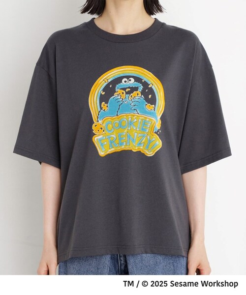 セサミストリート　tシャツ　まとめ売り SESAME STREET - 【セサミストリート】Tシャツ⑦ Mサイズの通販