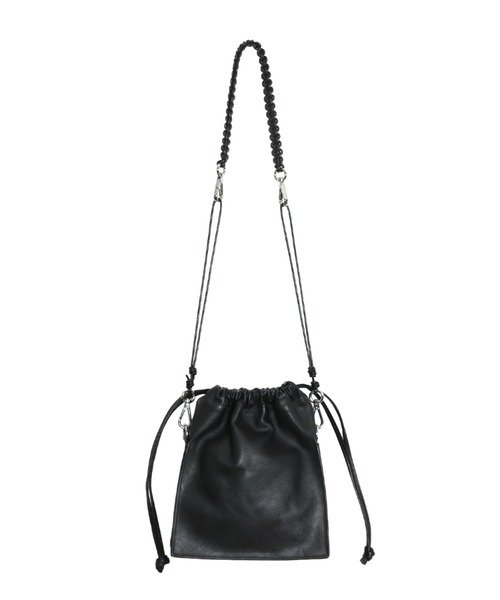 YArKA（ヤーカ）の「【YArKA/ヤーカ】 real leather cobra weave handle 3way bag [cbyz] / コブラアミハンドル3ウェイバッグ（ショルダーバッグ・レディース・ブラック・FREE）」の5枚目の写真