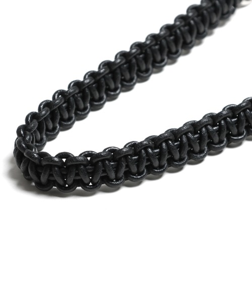 YArKA（ヤーカ）の「【YArKA/ヤーカ】 real leather cobra weave handle 3way bag [cbyz] / コブラアミハンドル3ウェイバッグ（ショルダーバッグ・レディース・ブラック・FREE）」の12枚目の写真