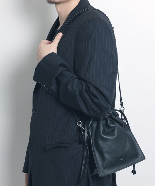 YArKA（ヤーカ）の「【YArKA/ヤーカ】 real leather cobra weave handle 3way bag [cbyz] / コブラアミハンドル3ウェイバッグ（ショルダーバッグ・レディース・ブラック・FREE）」の16枚目の写真