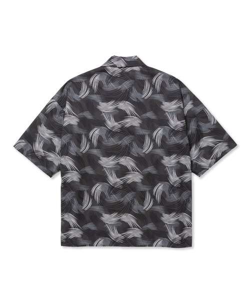 CALEE（キャリー）の「DOTAIR(R) FEATHER PATTERN SH（シャツ/ブラウス・メンズ・チャコールグレー・MEDIUM/X-LARGE）」の2枚目の写真