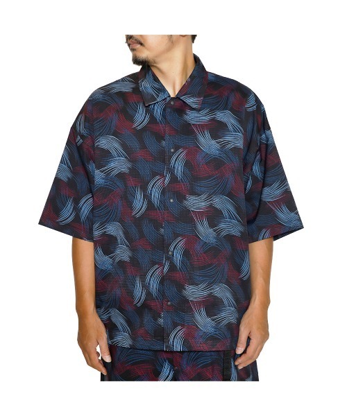 CALEE（キャリー）の「DOTAIR(R) FEATHER PATTERN SH（シャツ/ブラウス・メンズ・チャコールグレー・MEDIUM/X-LARGE）」の6枚目の写真