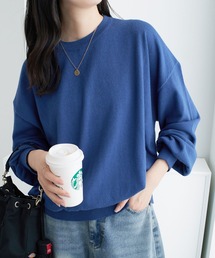 《綿タッチ×ウォッシャブル》着回し力抜群!秋から着られるシンプルニット