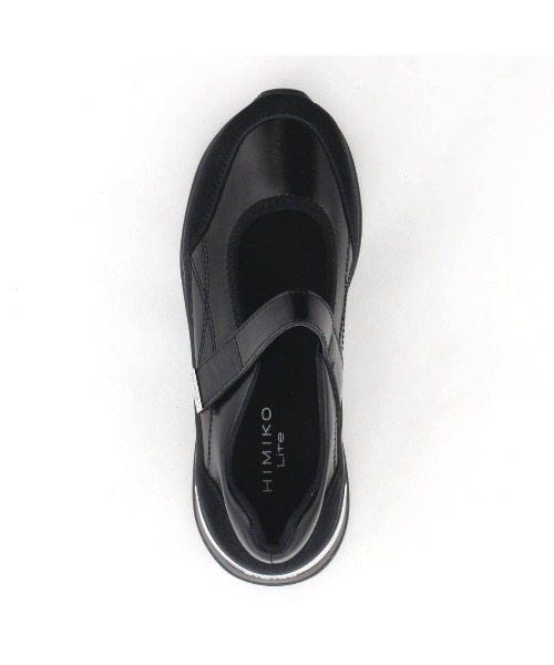 HIMIKO(ヒミコ)の「【HIMIKO】【25AW】メリージェーンスニーカーサンダル/657301(バレエシューズ・レディース・シルバー/ブラック・22.5cm/23.5cm/24.0cm/25.0cm/25.5cm/23.0cm/24.5cm)」の6枚目の写真