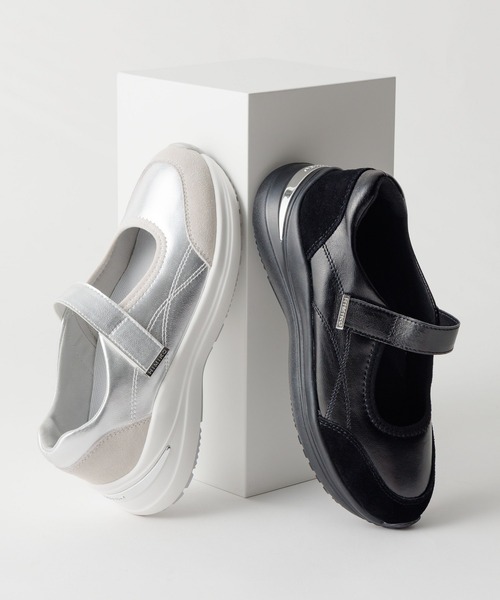 HIMIKO(ヒミコ)の「【HIMIKO】【25AW】メリージェーンスニーカーサンダル/657301(バレエシューズ・レディース・シルバー/ブラック・22.5cm/23.5cm/24.0cm/25.0cm/25.5cm/23.0cm/24.5cm)」の14枚目の写真