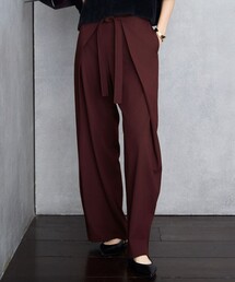 自由区 S(ジユウク 小さいサイズ)　ワイドパンツ《30　32　XXS　XS　3号　5号》 自由区 イージーケア&frasl;セットアップ対応サマーセットアップ ワイド