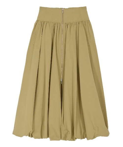 るん♪プロフィール見て下さい★AMERI PATTY SKIRT Ameri（アメリ）の「HIGH WAIST BALLOON SLIT SKIRT（スカート