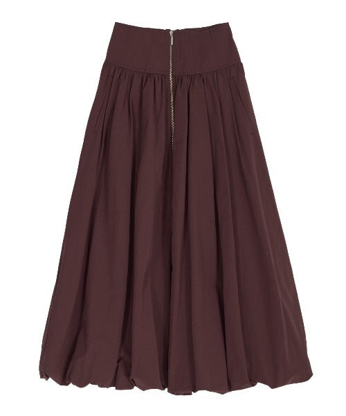 るん♪プロフィール見て下さい★AMERI PATTY SKIRT Ameri（アメリ）の「HIGH WAIST BALLOON SLIT SKIRT（スカート