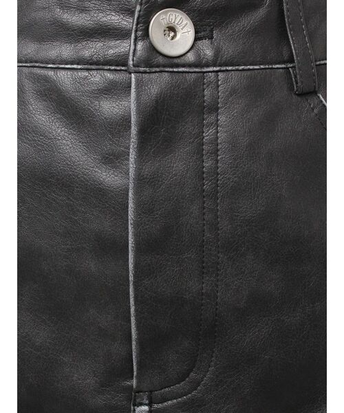 GYDA（ジェイダ）の「URBAN EDGEフェイクレザーユーティリティースカートライクショートパンツ（スカート・レディース・レッド/ブラウン/ブラック・FREE）」の17枚目の写真