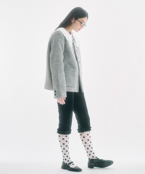 FEKETE（フェケテ）の「frilled big collar blouse / フリルビッグカラーシャツブラウス（シャツ/ブラウス・レディース・アイボリー・SMALL/MEDIUM/LARGE）」の14枚目の写真