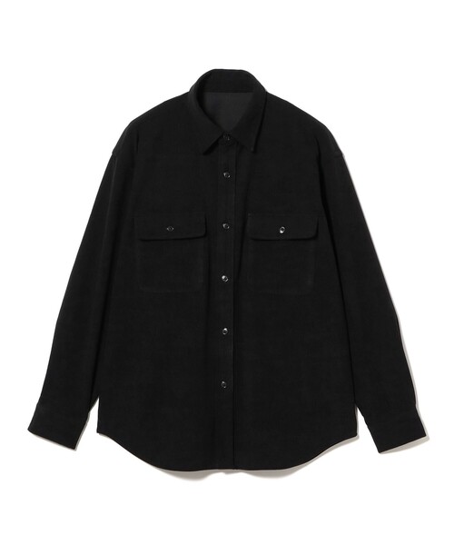 B:MING by BEAMS（ビーミングバイビームス）の「ポリエステルコーデュロイ シャツ（シャツ/ブラウス・メンズ・ブラック/ブラウン・X-LARGE/LARGE/MEDIUM/SMALL）」の13枚目の写真
