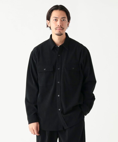 B:MING by BEAMS（ビーミングバイビームス）の「ポリエステルコーデュロイ シャツ（シャツ/ブラウス・メンズ・ブラック/ブラウン・X-LARGE/LARGE/MEDIUM/SMALL）」の17枚目の写真