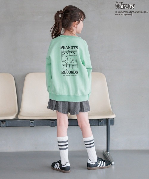 PEANUTS（ピーナッツ）の「【PEANUTS×BAYFLOW】ピーナッツアソートスウェット(KIDS)（スウェット・キッズ・グリーン/オフホワイト/杢グレー/イエロー/チャコール/ピンク・150cm/140cm/130cm/120cm/110cm/160cm）」の16枚目の写真