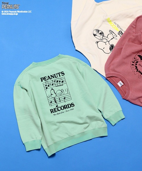 PEANUTS（ピーナッツ）の「【PEANUTS×BAYFLOW】ピーナッツアソートスウェット(KIDS)（スウェット・キッズ・グリーン/オフホワイト/杢グレー/イエロー/チャコール/ピンク・150cm/140cm/130cm/120cm/110cm/160cm）」の18枚目の写真