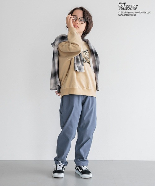 PEANUTS（ピーナッツ）の「【PEANUTS×BAYFLOW】ピーナッツアソートスウェット(KIDS)（スウェット・キッズ・グリーン/オフホワイト/杢グレー/イエロー/チャコール/ピンク・150cm/140cm/130cm/120cm/110cm/160cm）」の19枚目の写真