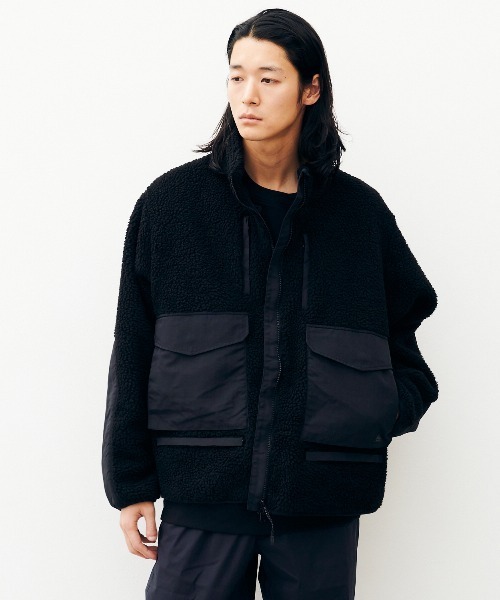 KELTY(ケルティ)の「アーバンフィールドボアジャケット(ブルゾン・レディース・ブラック・MEDIUM/L/XL)」の1枚目の写真