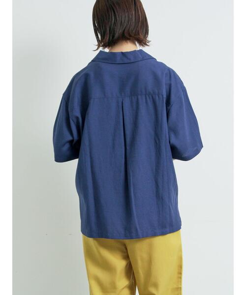 SM2（エスエムツー）の「【SESAME STREET meets SM2】ワッペン付きボウリングシャツ（シャツ/ブラウス・レディース・キナリ/ネイビー/レッド・F）」の11枚目の写真