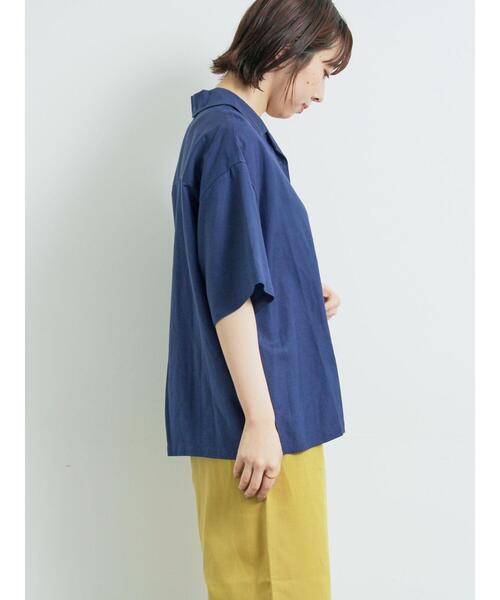 SM2（エスエムツー）の「【SESAME STREET meets SM2】ワッペン付きボウリングシャツ（シャツ/ブラウス・レディース・キナリ/ネイビー/レッド・F）」の12枚目の写真