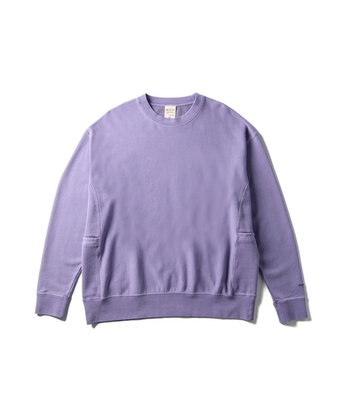 Snow Peak(スノーピーク)の「Snow Peak / Garment Dyed Pullover ガーメントダイプルオーバー(スウェット・メンズ・ダークグリーン/チャコール/パープル・L/M/S/1/XL)」の20枚目の写真