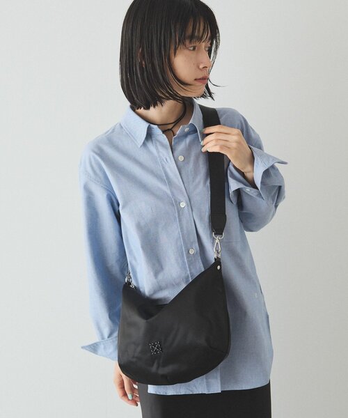 russet（ラシット）の「クラウズナイロン2WAYショルダーバッグ（ショルダーバッグ・レディース・ライトグレー/ブラック/カーキ/ブルー系その他・FREE）」の6枚目の写真