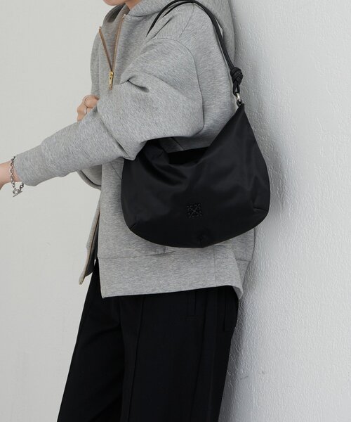 russet（ラシット）の「クラウズナイロン2WAYショルダーバッグ（ショルダーバッグ・レディース・ライトグレー/ブラック/カーキ/ブルー系その他・FREE）」の14枚目の写真