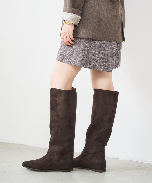 追加3》2cmワイドシャフトロングブーツ（ブーツ）｜LE TALON