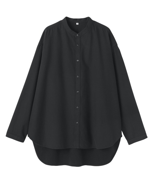 MUJI Labo(ムジラボ)の「〔MUJI Labo〕婦人 起毛ツイルリラックスフィットシャツ(シャツ/ブラウス・レディース・ブラック/オフホワイト/グレー・S/M/L)」の8枚目の写真