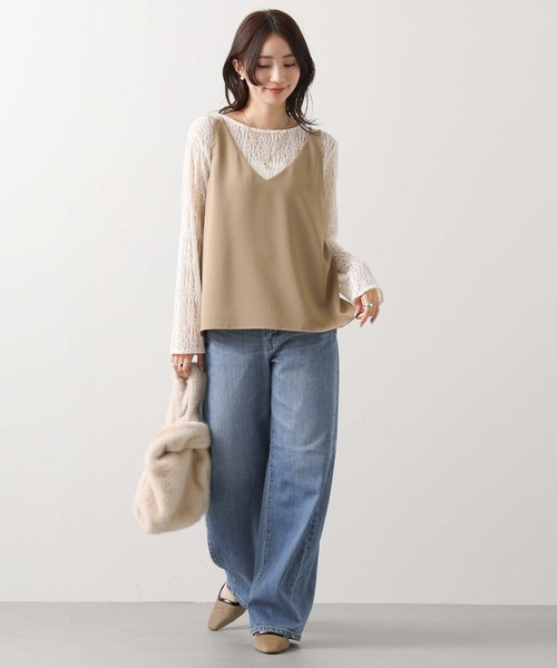 サムシングHANAカーブパンツ（デニムパンツ）｜SOMETHING