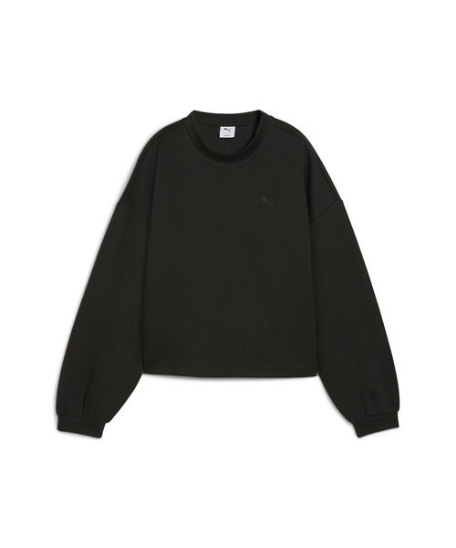 PUMA プーマ ウィメンズ ワードローブ ESS オーバーサイズド クルー スウェット